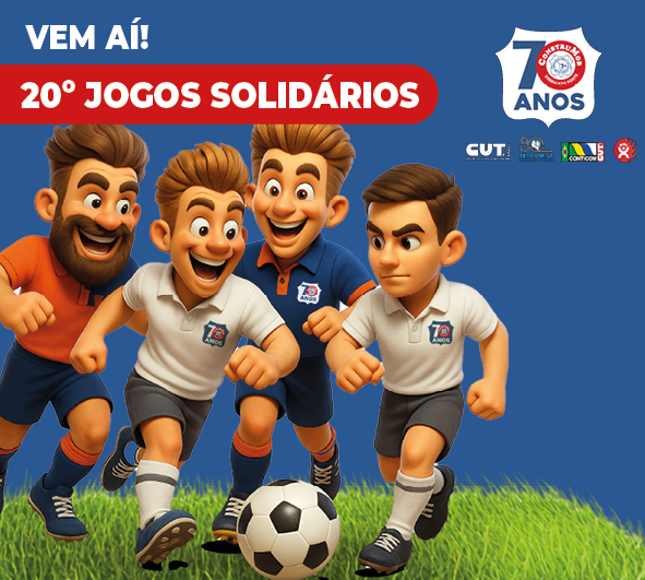 Vem aí o 20º Jogos Solidários do Construmob