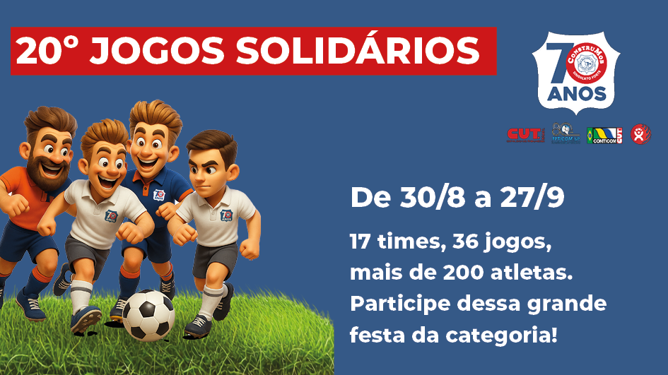 Jogos Solidários chegam à 20ª edição