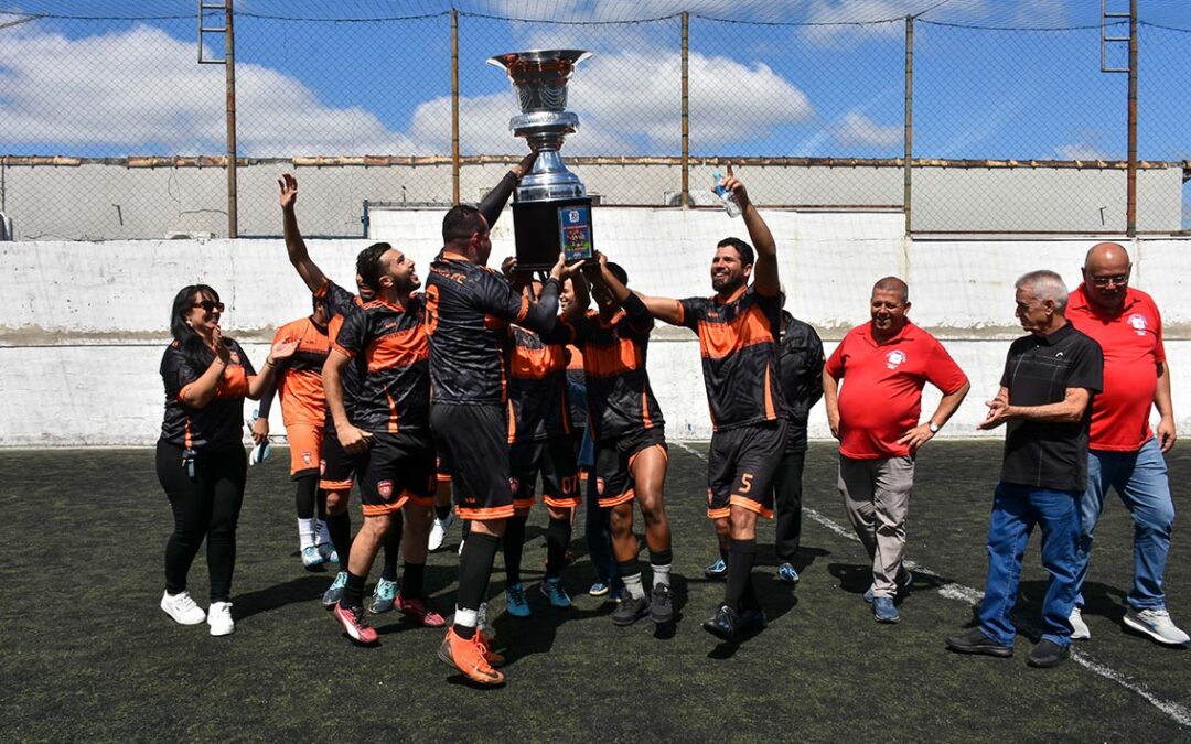 Os Mercenários são os campeões dos 20º Jogos Solidários